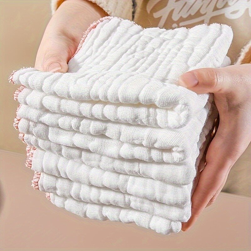 10pcs Durable Non-Stick Oil Mesh Kitchen Towels