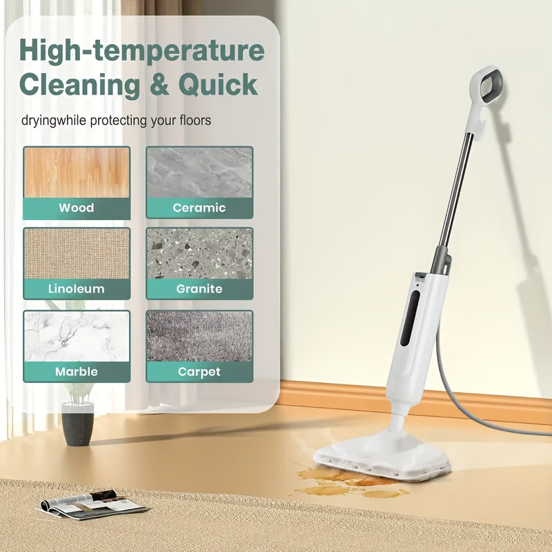 Floor Cleaning Steam Mop, Lightweight Floor Steam Cleaner for Hardwood
