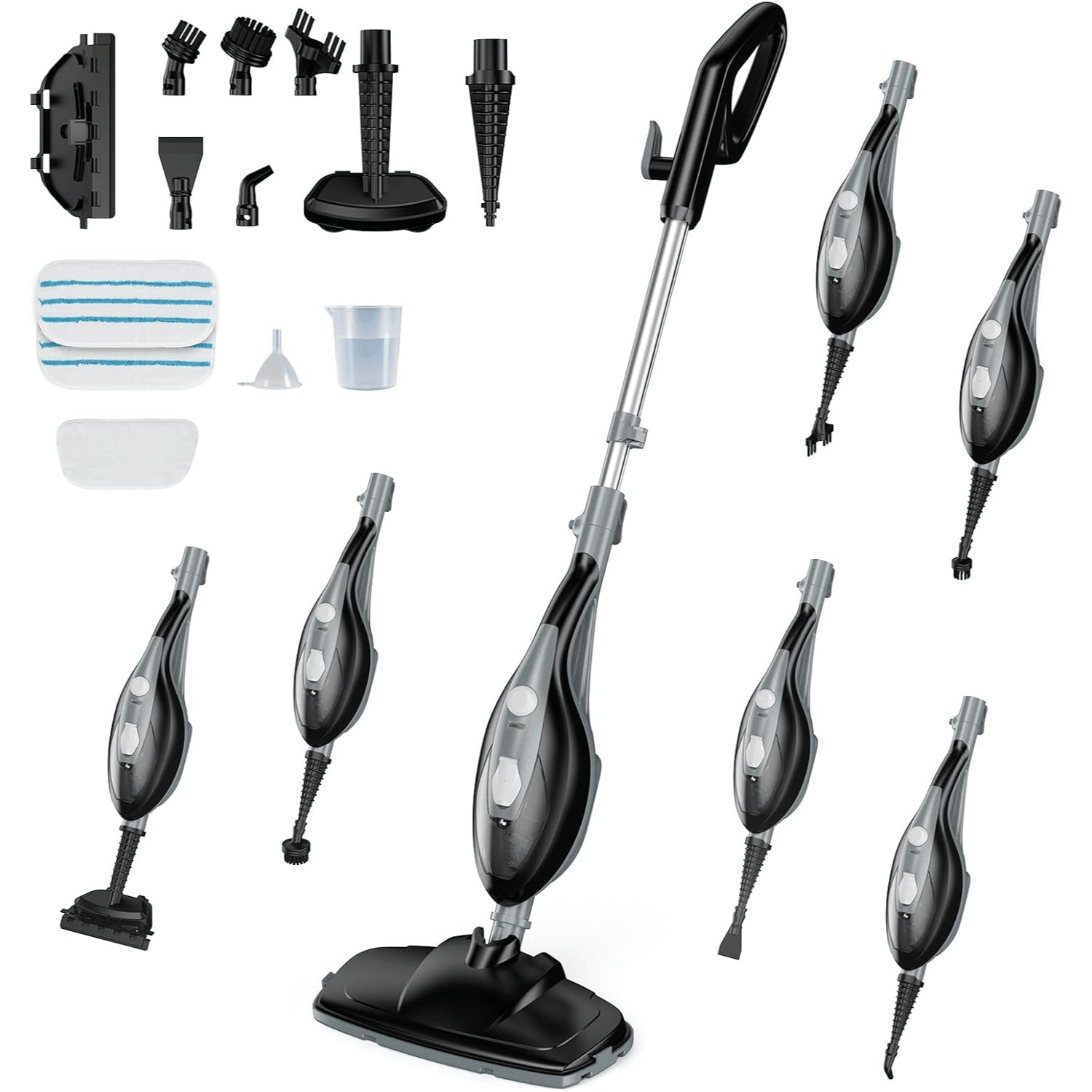 10-in-1 Multi-Functional Detachable Handheld Steam Mop