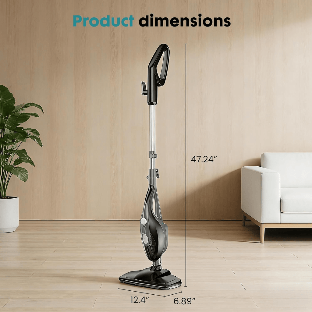 10-in-1 Multi-Functional Detachable Handheld Steam Mop