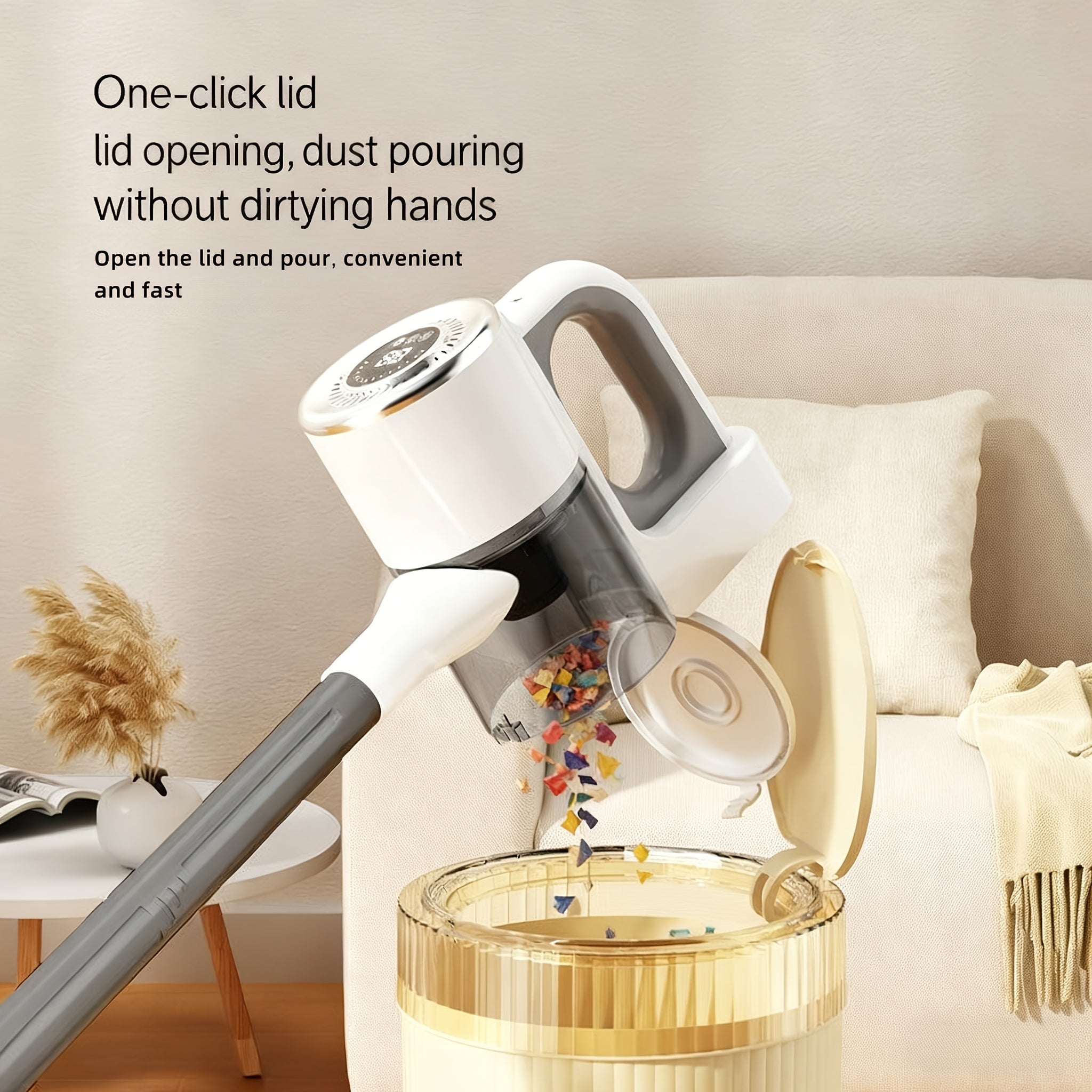 3-in-1 Cordless Vacuum Cleaner and Mop with Blow\u002FSuction Dual Mode