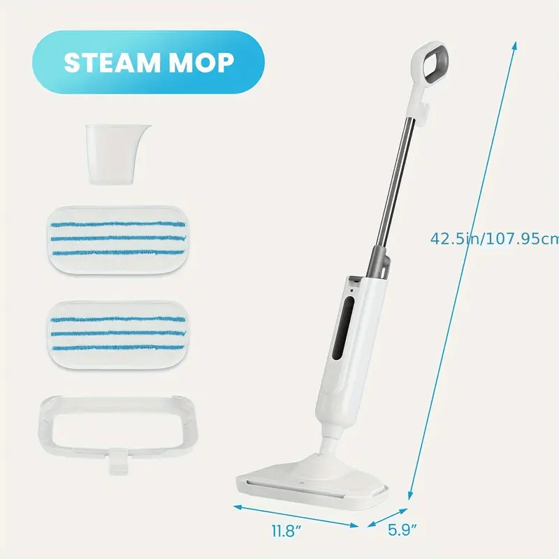 Floor Cleaning Steam Mop, Lightweight Floor Steam Cleaner for Hardwood