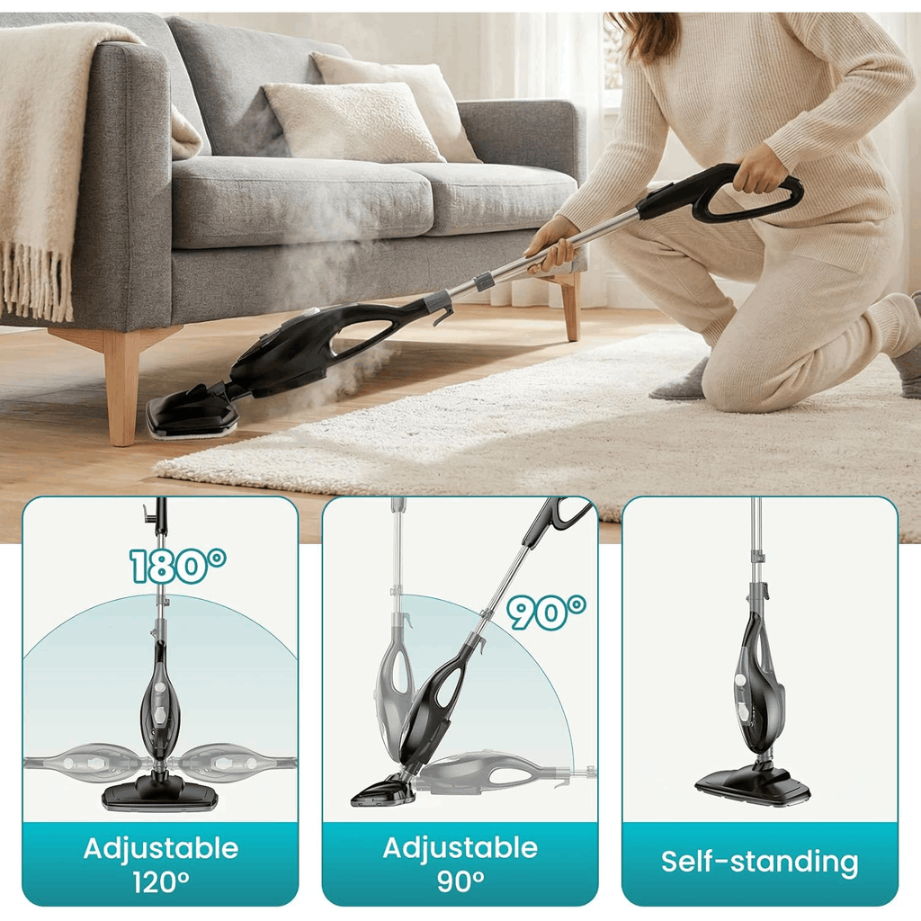 10-in-1 Multi-Functional Detachable Handheld Steam Mop