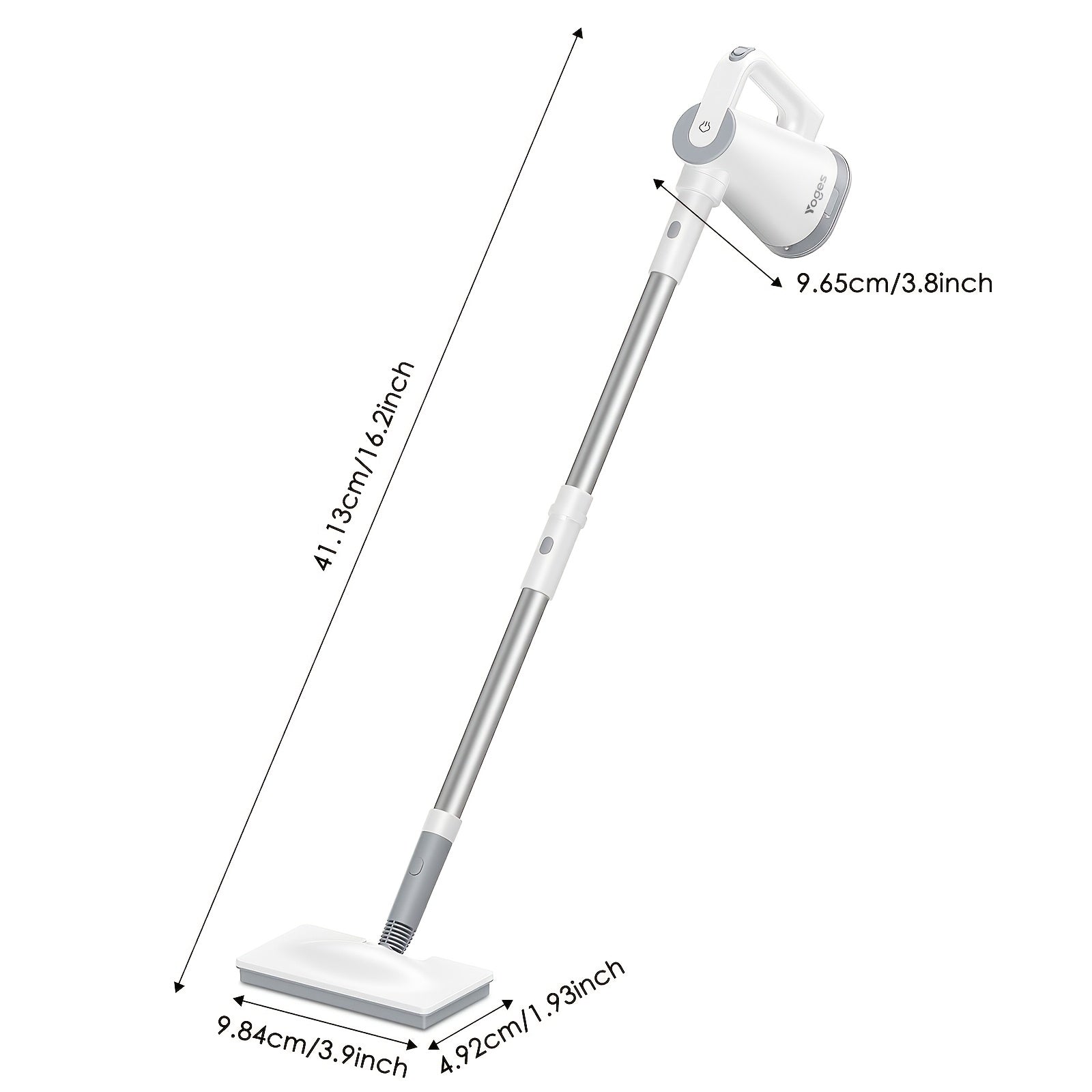Steam mop, steam cleaner, detachable handheld carpet cleaner