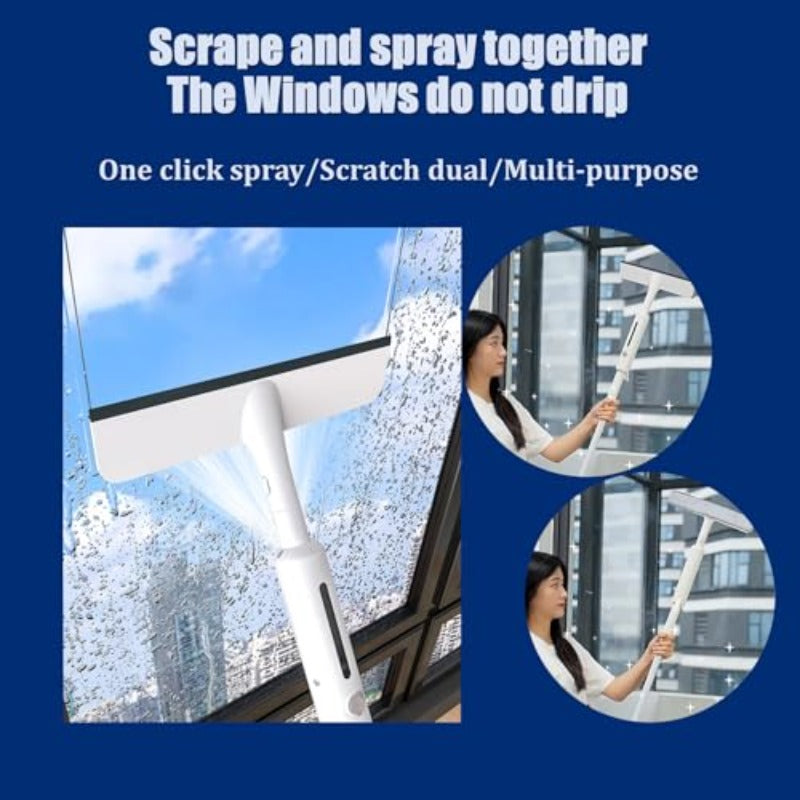 Squeegee for Window Cleaning with SprayWindow Washing