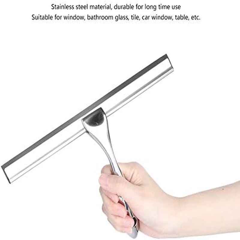Multi Surface Scraper with Suction Cup Hook | Ideal for Cleaning Stainless Steel and Glass