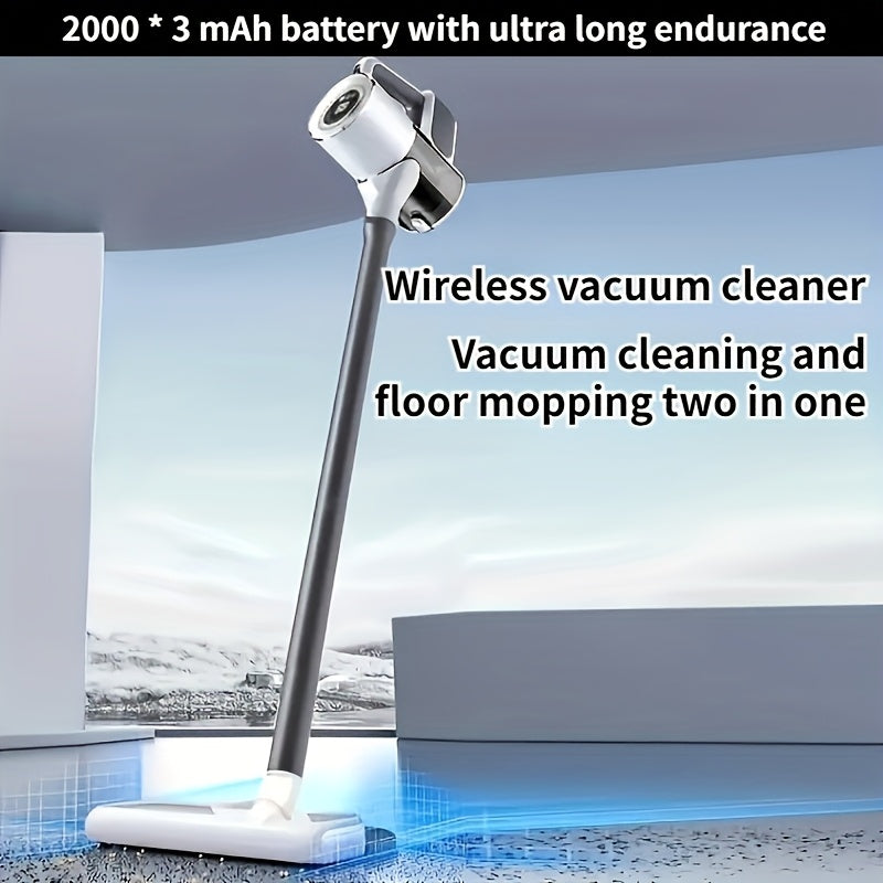 3-in-1 Cordless Vacuum Cleaner and Mop with Blow\u002FSuction Dual Mode