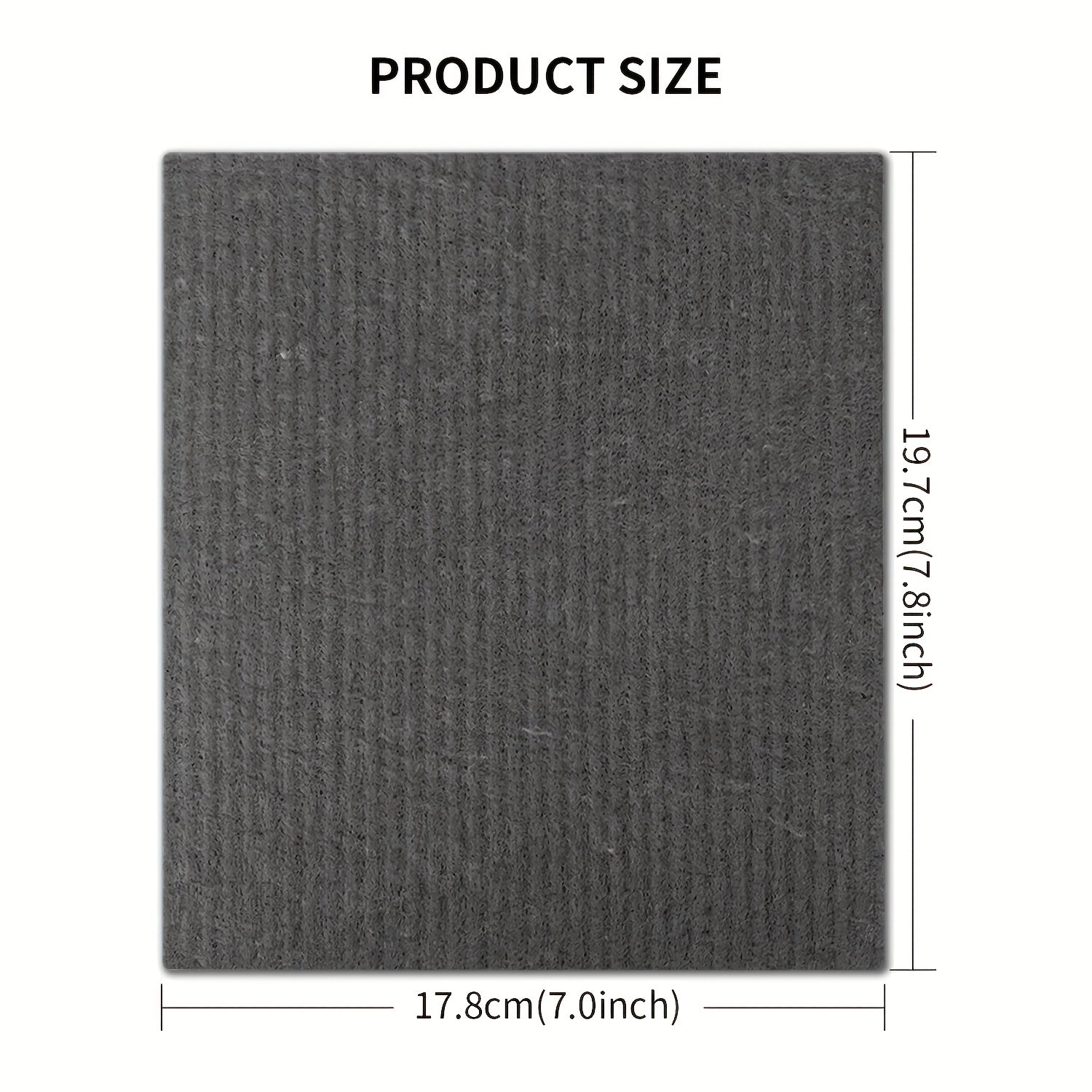 10Pack Swedish Dishcloths, Wood Pulp Dish Towel, Cleaning Cloth