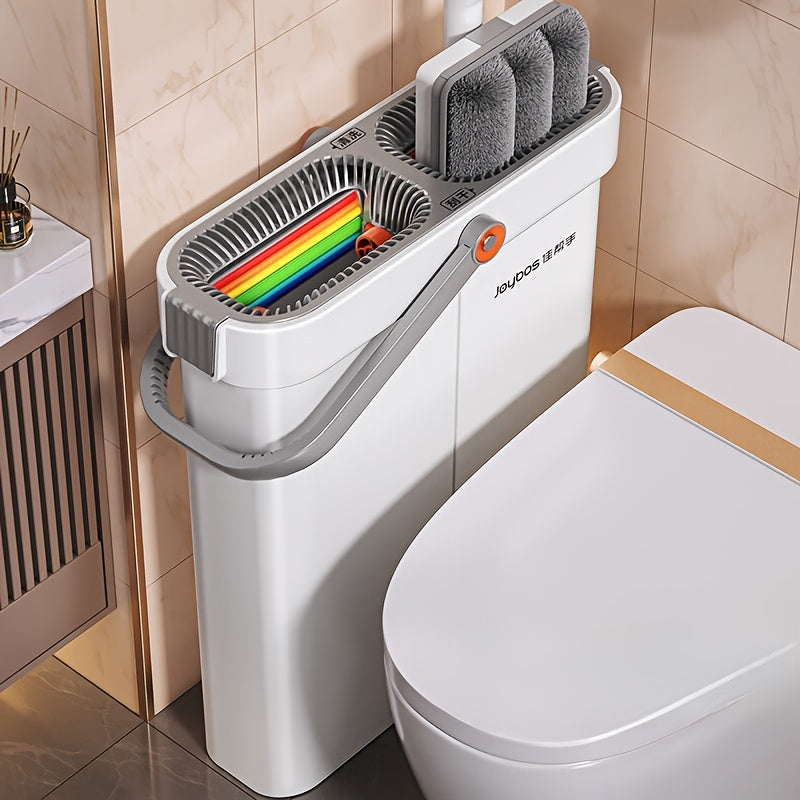 12.99inch Microfiber Flat Mop And Bucket Set Floor Cleaning System